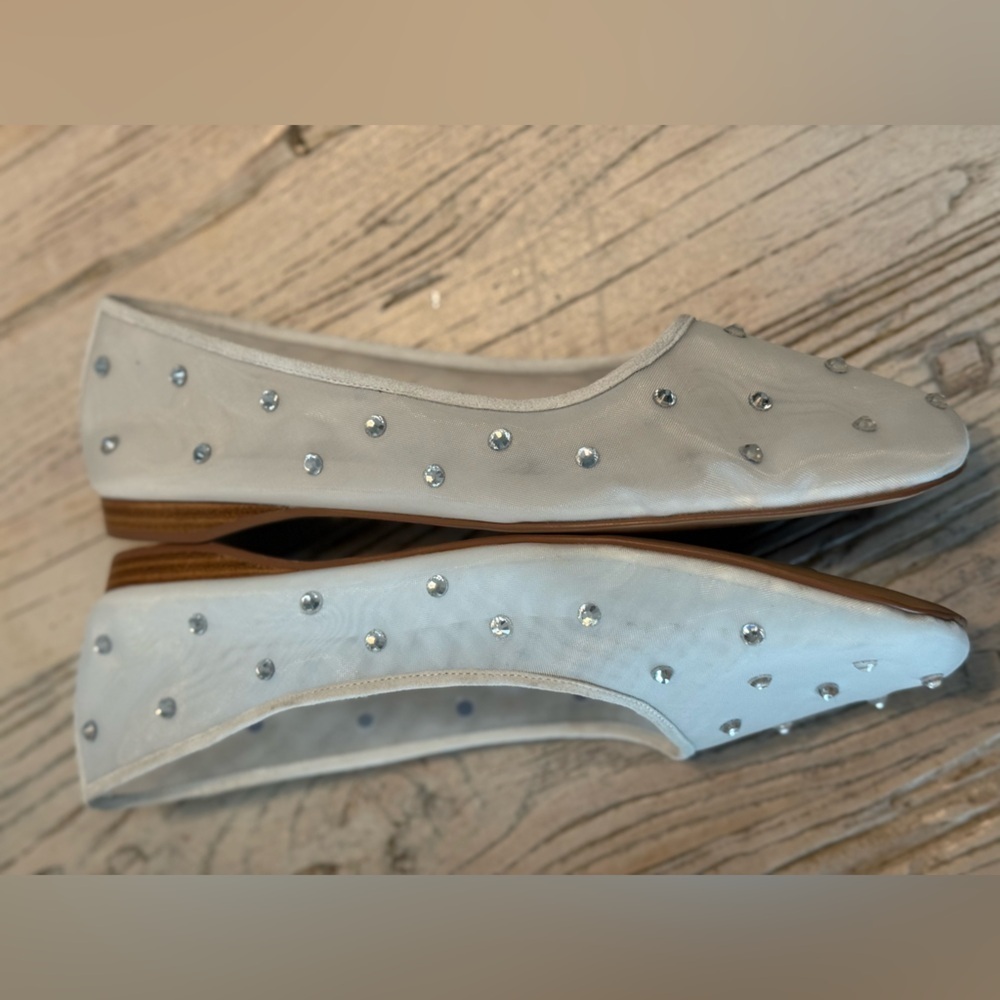 Jeffrey Campbell White Studded Women's Shoes size 10 - Picture 3 of 10